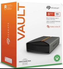 SEAGATE Vault Firecuda X 8TB Bus-Powered USB-C Gaming Hard Drive  picture