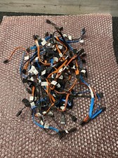 Lot of 57 MIXED OEM SATA Hard Drive Cables Black, Blue, Orange, Different Models picture