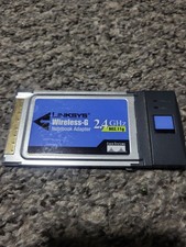 Vintage Linksys Wireless G Notebook Internet Adapter 2.4Ghz 802.11g picture