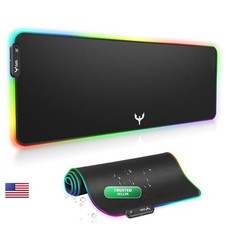 BladeHawks BX04 RGB Mouse Pad Extra Large Extended 31.5x12 Inch Black picture