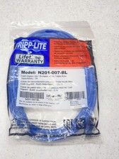 NEW TRIPP LITE N201-007-BL ETHERNET CABLE CAT6 picture