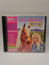 *RARE* BARBIE Horse Adventure Mystery Ride (2003) PC Video Game CD-ROM *VINTAGE* picture