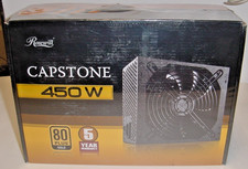 NEW SEALED - ROSWEWILL CAPSTONE 450W 80 PLUS GOLD COMPUTER POWER SUPPLY picture