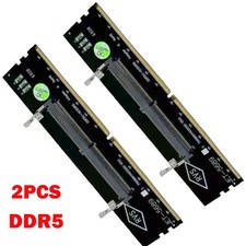 2X Upgraded DDR5 Laptop To DeskTop Memory Adapter Connector Converter Board NEW picture