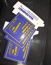 Sticker Blockbuster To PLAY is human. To REWIND is divine Decal 3 pcs picture