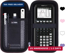 Hard Case Compatible with Texas Instruments TI-84 Plus CE/TI-84 Plus/TI-84 Evo/T picture