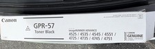 Genuine Canon Genuine Black Toner Cartridge GPR-57 picture
