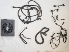 CORSAIR AX1200 80+ Gold PSU CMPSU-1200AX with shown cables picture