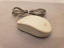 Vintage IBM PS/2 Retro PC 2-Button Mechanical Ball Mouse 93F2379 ASM 34G1913 picture