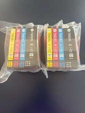Epson Printer Ink T802XL 8 pack (2 x 4) high capacity multicolor for Workforce picture