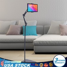 Universal 360° Tablet Holder Floor Stand Clamp Adjustable for 4-11in Phone iPad picture