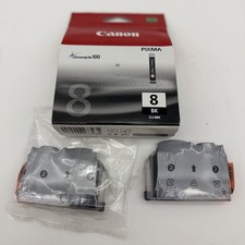 3x GENUINE Canon CLI-8 Black Ink Cartridge for PIXMA iP3300 iP3500 iP4200 MP500 picture