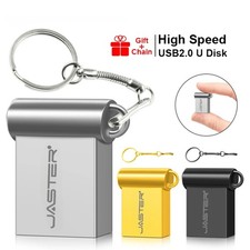 Super Mini Metal USB Flash Drive 8GB 16GB 32GB 64GB 128GB Memory Stick U Disk picture