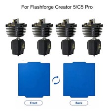 For Flashforge Creator 5/C5 Pro Hotend Kit Assembly Nozzle Cold Plate 3D Printer picture