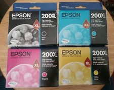 2018 GENUINE Epson 200 200XL Inks set XP200, XP300, XP310, XP400 ALL XLs picture