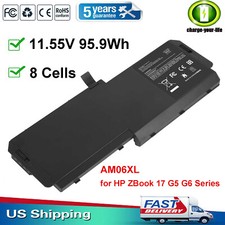 Replacement AM06XL Battery for HP ZBook 17 G5 17 G6 Series HSTNN-IB8G L07350-1C1 picture