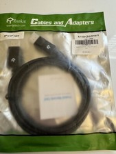 Rankie Cables and Adapters DP to DP Cable 6ft Black picture
