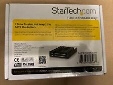 Startech 2 Drive 2.5in Trayless Hot Swap SATA Mobile Rack picture