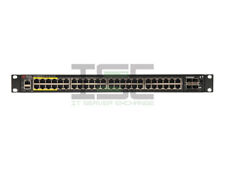 Brocade ICX7450-48P 48-Port PoE+ Ethernet Switch with 2x 1X40GQ 1x 4X10GF 2x PSU picture