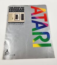 The Atari 410 Program Recorder Owner's Guide (The Atari 400/800 Computer System) picture