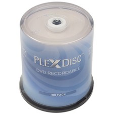 600 PC PlexDisc 16X 4.7 GB DVD-R Logo Top Disc Blank Media 632-815 picture