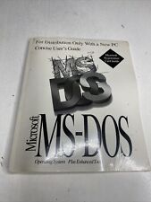 Vintage Microsoft MS-DOS Operating System 3.5 Floppy Sealed Old Stock picture