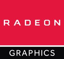 50PCS  AMD Radeon Graphics Red Sticker Case Badge Genuine USA Lot Wholesale OEM picture