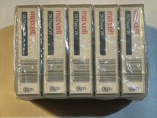 5x Maxell DLTtape IV 40GB/80GB 1/2