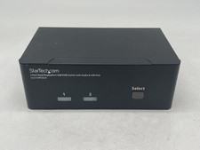 StarTech SV231DPDDUA 2-Port Dual DisplayPort USB KVM Switch Audio USB FREE S/H picture