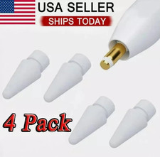 4 Pack Replacement Tip for Apple Pencil Nibs for Apple Pencil 1St & 2Nd Gener picture