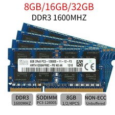 SKHynix 32GB 16GB 8GB DDR3 1600MHz PC3-12800S 204Pin SODIMM Laptop Memory SDRAM picture