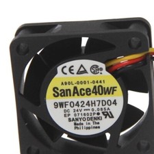 San Ace40WF A90L-0001-0441 9WF0424H7D04 3PIN Cooling Fan picture