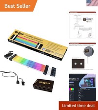 Addressable RGB ATX 24-Pin Strimer, ARGB PSU Extension Cable picture