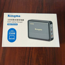 KingMa KM-PD330 330W GaN Laptop Charger 3-Port PD USB-C USB-A Fast Power picture