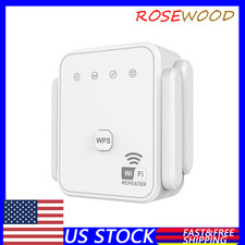 300M WiFi Extender Repeater Amplifier 2.4GHz Enhancer Booster 4-Antennas picture