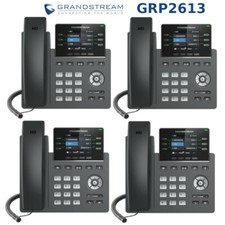 4 Grandstream GRP2613 3-Line Carrier-Grade IP Phone PoE Gigabit Color Screen picture