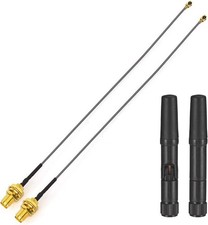 Eightwood Dual Band Small WiFi Antenna 2.4GHz 5GHz RP-SMA Male Antenna with RP-S picture