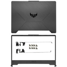 New for ASUS TUF Gaming F15 FX506 FX506L FA506 LCD Back Cover+Front Bezel+Hinges picture