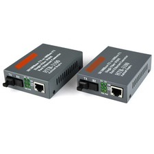 Premium 10/100Mbps ethernet to fiber optic media converter, SC 1Pair picture