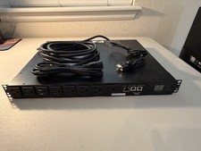 READ Tripp Lite PDUMH15ATNET 1U Rack Mount ATS PDU 120V 12A 8 Outlets picture