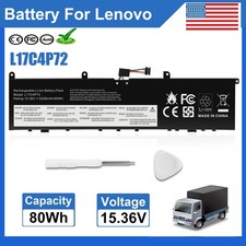 01AY969 Battery For Lenovo ThinkPad X1 EXTREME GEN 1/2 L17C4P72 L18M4P71 01YU911 picture