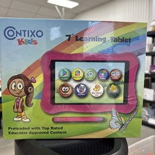 Contixo V10+ 7” Kids Tablet 32GB Pink Android 10 – Brand New Sealed picture