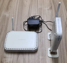 2 Netgear DG834G V4 Wireless Modem Router 10/100 Mbps ADSL Power Supply picture