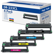 4 PK DR223 Drum Unit Compatible With Brother HL-L3270CDW MFC-L3770CDW TN227 picture