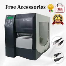 Zebra Z4M Plus Thermal Transfer Barcode Label Printer LAN Serial 1 YR WARRANTY picture
