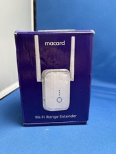 macard N300 Wi-Fi Range Extender Repeater, 2.4GHz Wireless Connectivity, White picture