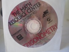 The Math Resource Center - Trigonometry  - CD-ROM encore software  picture