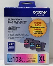 New Genuine Brother LC103XL Color 3PK Ink Cartridge DCP-J152W, MFC-J245 picture