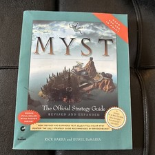 MYST The Official Strategy Guide Revised And Expanded Edition w/ Poster picture