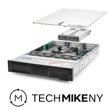 Dell PowerEdge R740 Server 8-Bay SFF 2.30Ghz 24-Core 64GB RAM + 8x Caddies JBOD picture